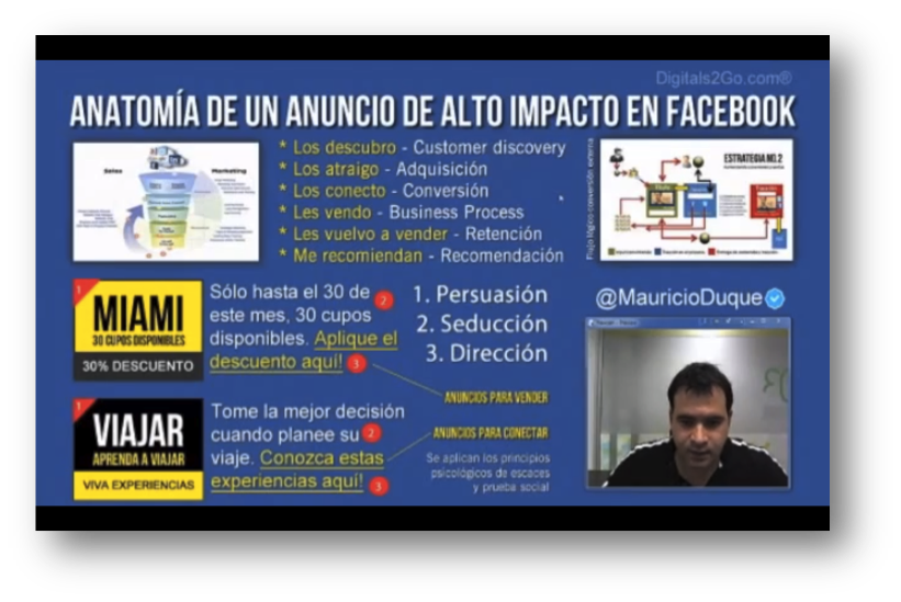 curso en linea marketing en facebook y redes sociales wedubox