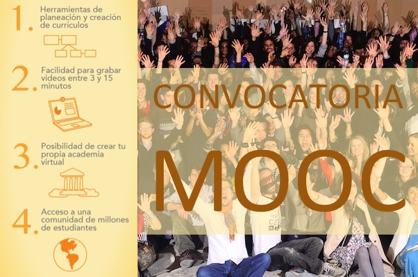 convocatoria MOOC colegios universidades ong instituciones educativas